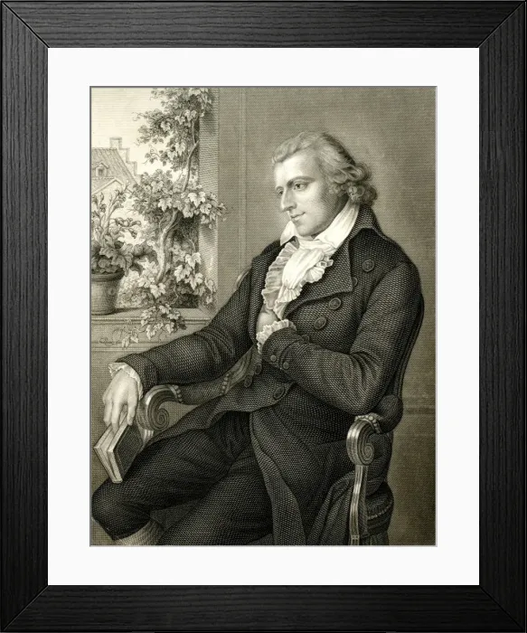 Framed Print : Schiller (Simanowitz) Framed Print : Schiller (Simanowitz)