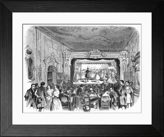 Framed Print : Social / Russia / Ballet Framed Print : Social / Russia / Ballet