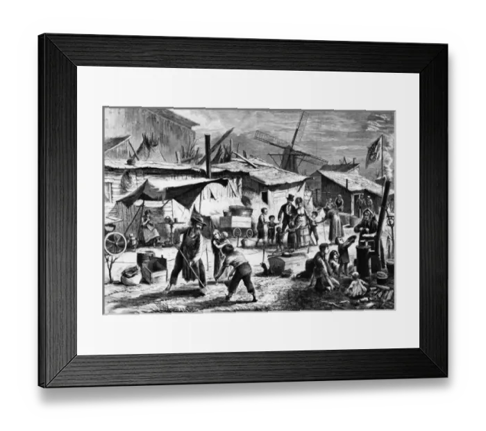 Framed Print : Social / Germany / Eckwall Framed Print : Social / Germany / Eckwall