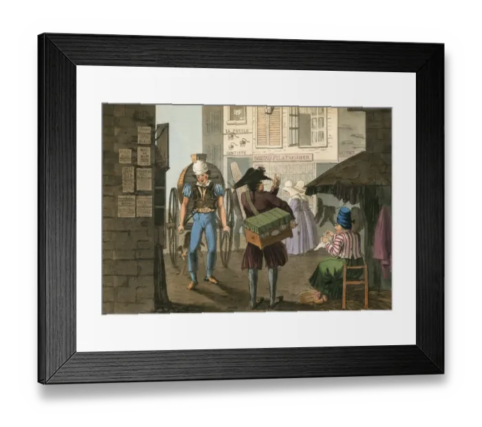 Framed Print : Social / France / Street 22 Framed Print : Social / France / Street 22