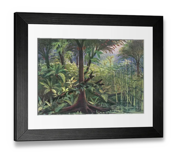 Framed Print : Palaeolithic L scape Framed Print : Palaeolithic L scape