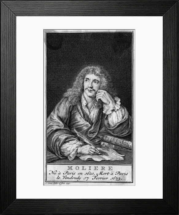 Framed Print : Moliere (Punt) Framed Print : Moliere (Punt)