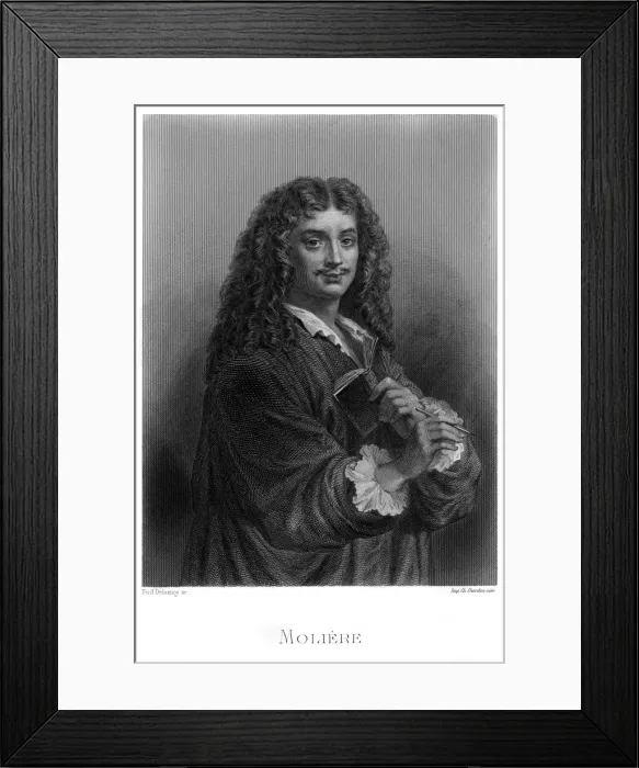 Framed Print : Moliere (Delannoy) Framed Print : Moliere (Delannoy)