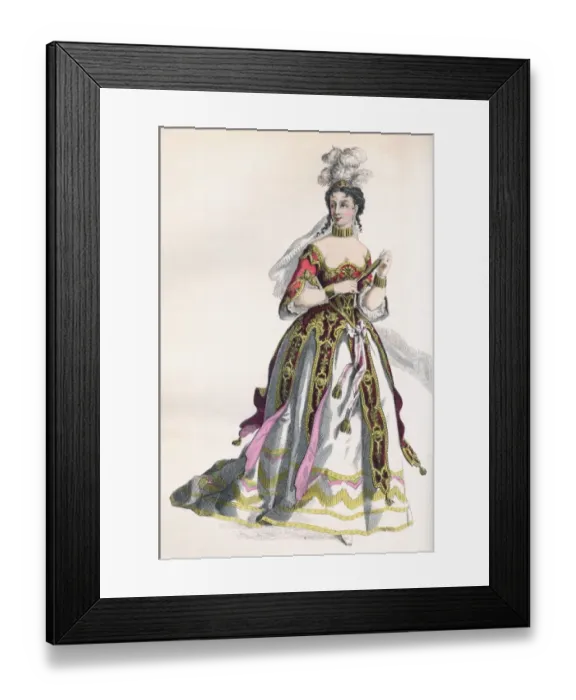 Framed Print : Moliere / Princesse D elid Framed Print : Moliere / Princesse D elid