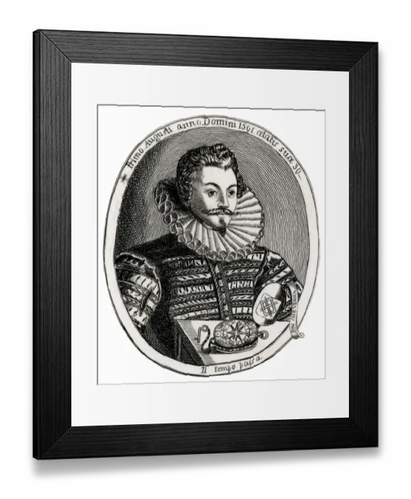 Framed Print : John Harington  /  Age 30