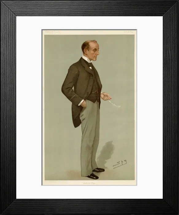 Framed Print : Anthony Hope Hawkins / Vf Framed Print : Anthony Hope Hawkins / Vf