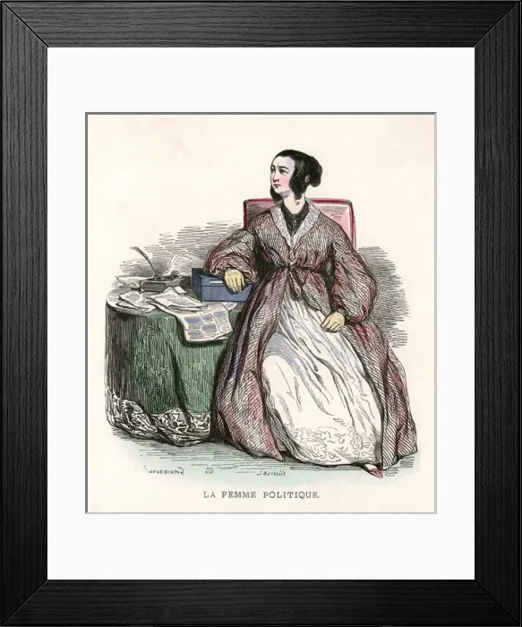 Framed Print : Blue Stocking Framed Print : Blue Stocking