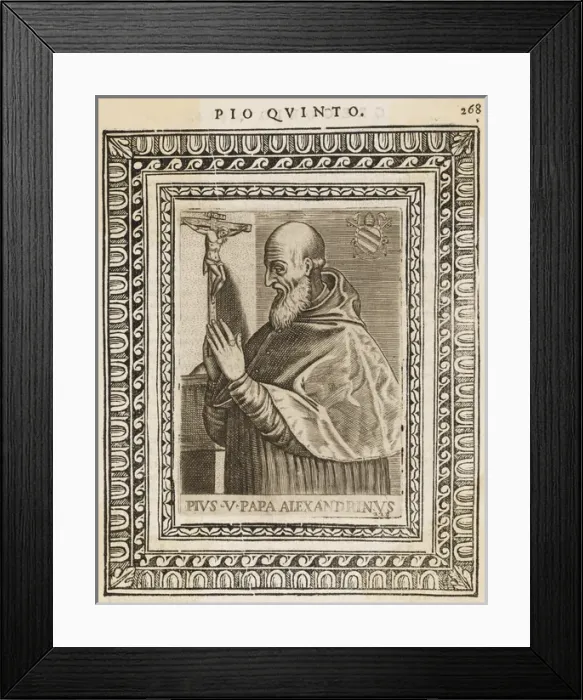 Framed Print : Pope Pius V Framed Print : Pope Pius V