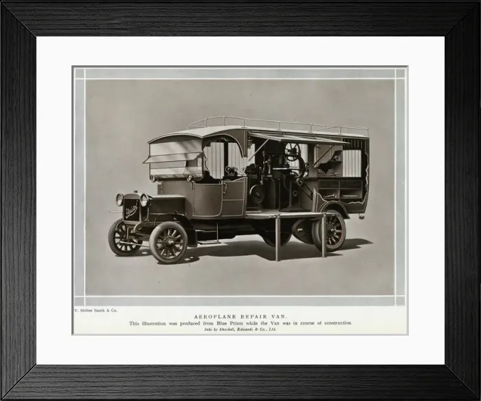 Framed Print : Flight / Maintenance / 1915 Framed Print : Flight / Maintenance / 1915