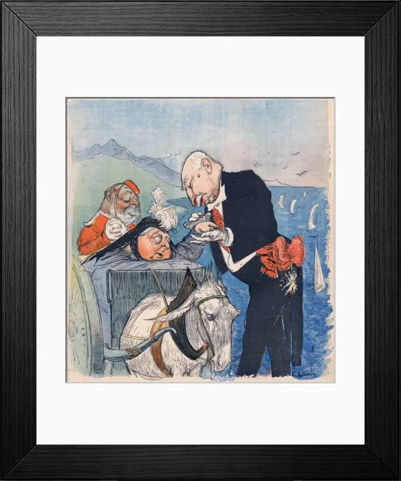 Framed Print : Victoria  /  Leandre  /  1898