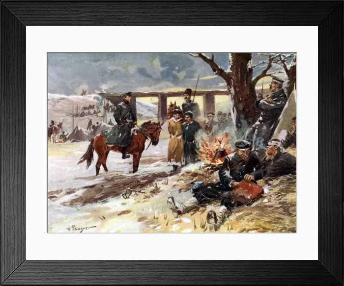 Framed Print : Rus / Jap War: Prisoners Framed Print : Rus / Jap War: Prisoners