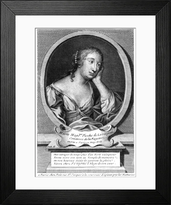 Framed Print : Comtesse De Lafayette Framed Print : Comtesse De Lafayette