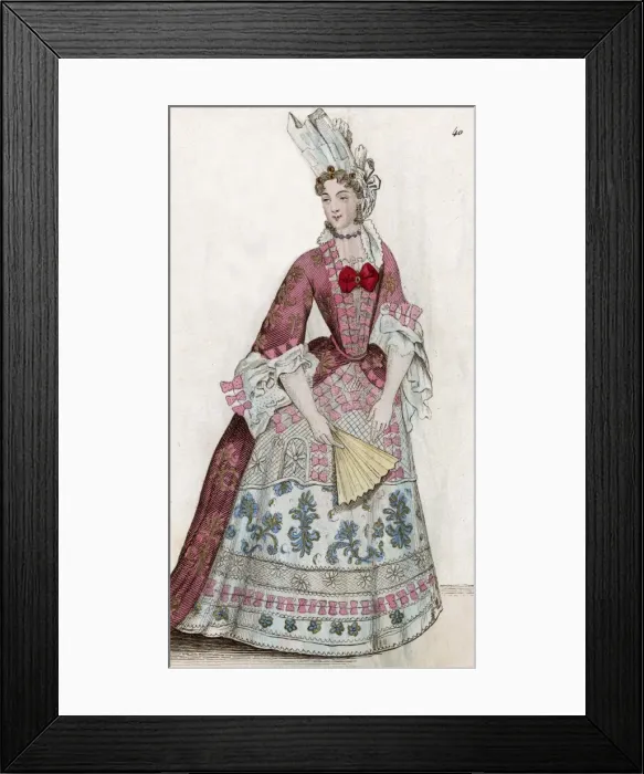 Framed Print : Louise-Fr. De Bourbon Framed Print : Louise-Fr. De Bourbon