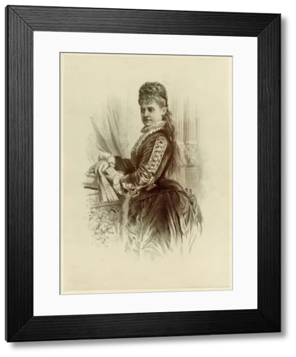 Framed Print : Frederica / Whitehall Framed Print : Frederica / Whitehall