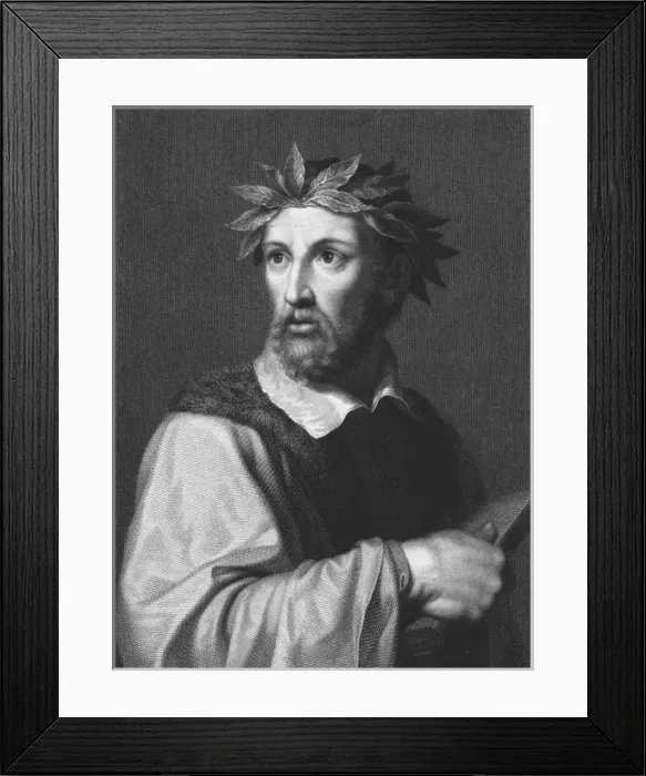 Framed Print : Tasso (Morghen) Framed Print : Tasso (Morghen)