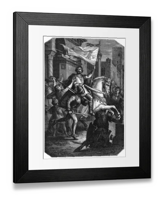 Framed Print : Italy / 689 / Cunibert Framed Print : Italy / 689 / Cunibert
