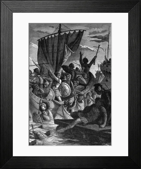 Framed Print : Italy / 787 / Venetian Fight Framed Print : Italy / 787 / Venetian Fight