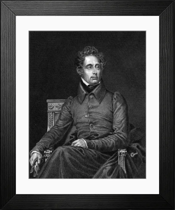 Framed Print : Lamartine / Nargeot Framed Print : Lamartine / Nargeot