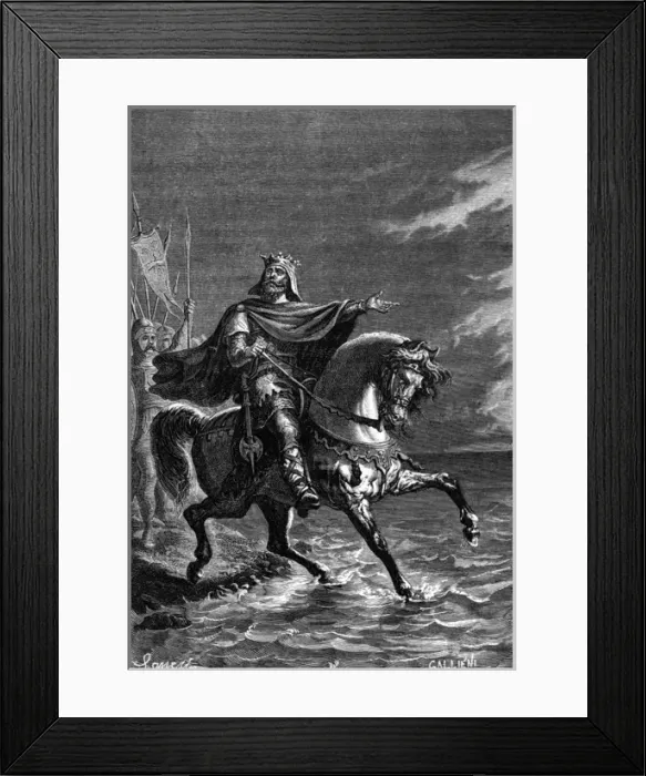 Framed Print : Italy / 572 / Alboin Lombard Framed Print : Italy / 572 / Alboin Lombard