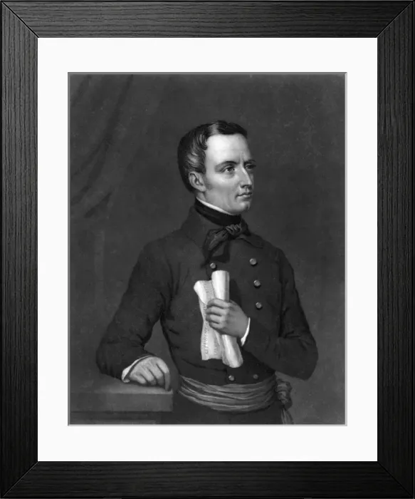 Framed Print : Lamartine / Nagel / Sartain Framed Print : Lamartine / Nagel / Sartain