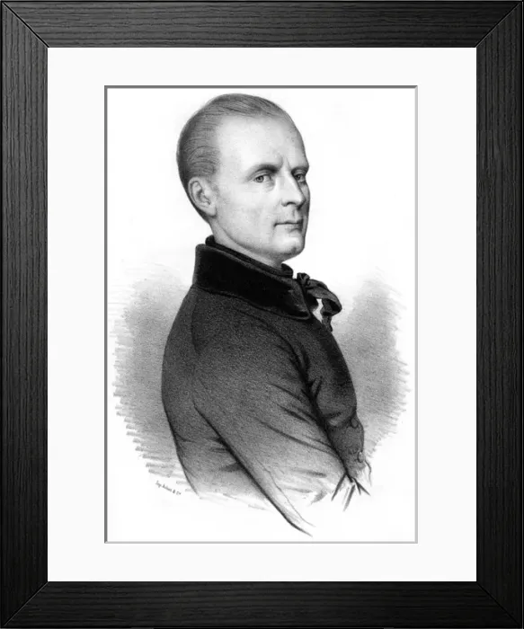 Framed Print : Lamartine / Aubert Framed Print : Lamartine / Aubert