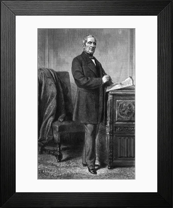 Framed Print : Lamartine / Ils / 1868 Framed Print : Lamartine / Ils / 1868