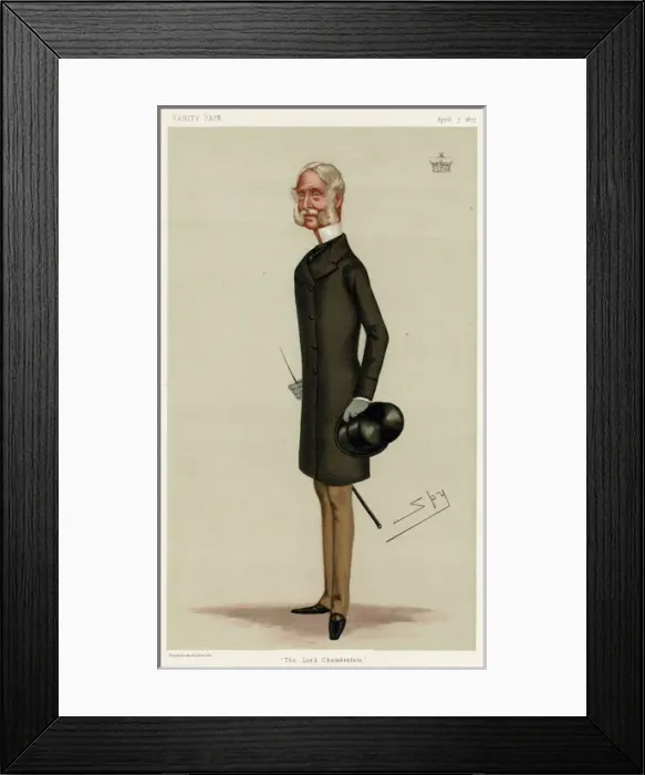 Framed Print : Marquis of Hertford 1877 Framed Print : Marquis of Hertford 1877