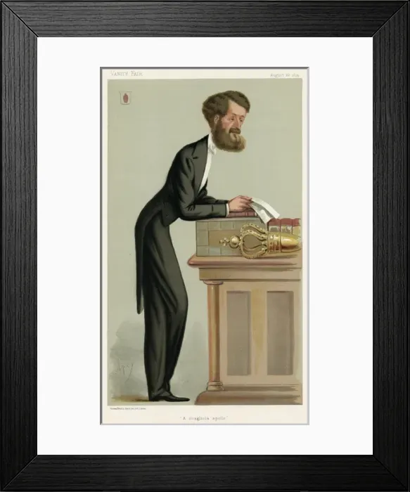 Framed Print : Sir Michael Hicks-Beach, 1st Earl St Aldwyn Framed Print : Sir Michael Hicks-Beach, 1st Earl St Aldwyn
