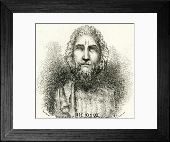 Framed Print : Hesiod / Scriven / Lee Framed Print : Hesiod / Scriven / Lee