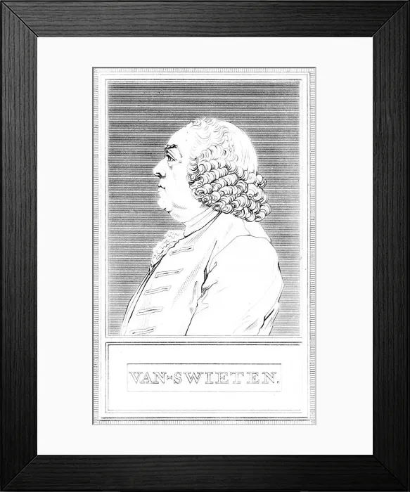 Framed Print : Van Swieten (St Aubin) Framed Print : Van Swieten (St Aubin)