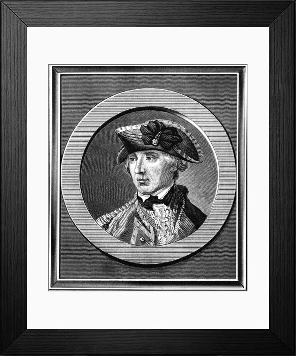 Framed Print : William Howe / 5th Viscoun Framed Print : William Howe / 5th Viscoun