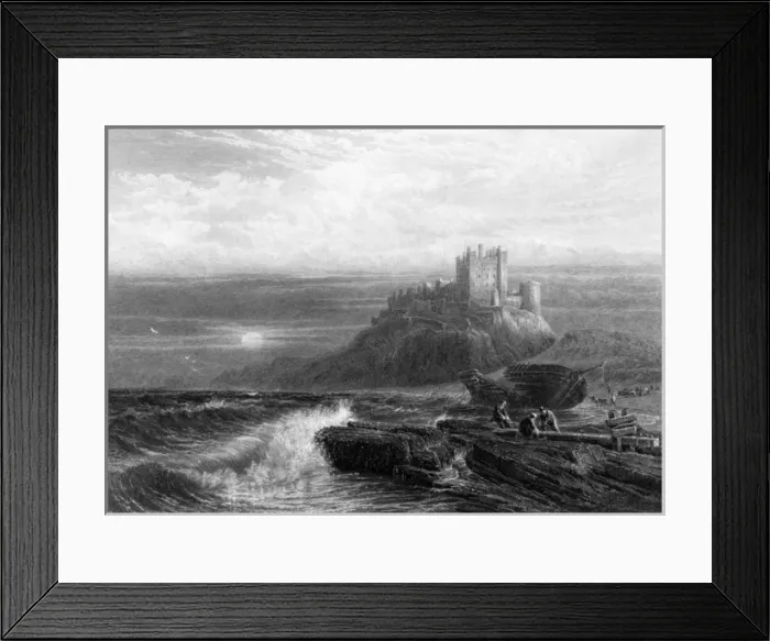 Framed Print : Castles / Bamborough Framed Print : Castles / Bamborough