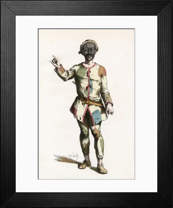 Framed Print : French Theatre / Finet Framed Print : French Theatre / Finet