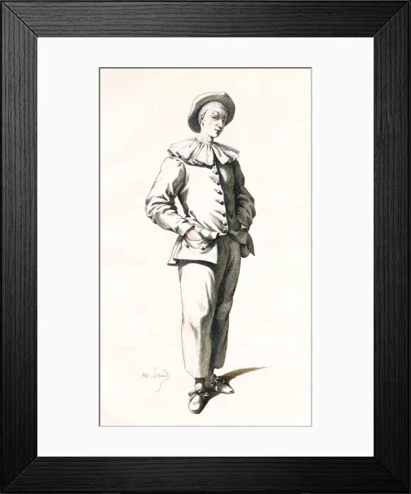 Framed Print : French Theatre / Philemon Framed Print : French Theatre / Philemon