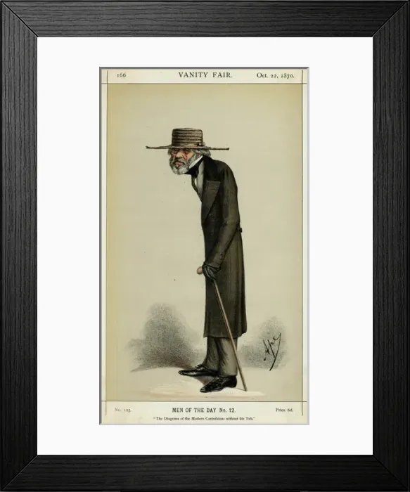 Framed Print : Carlyle (Ape) Framed Print : Carlyle (Ape)