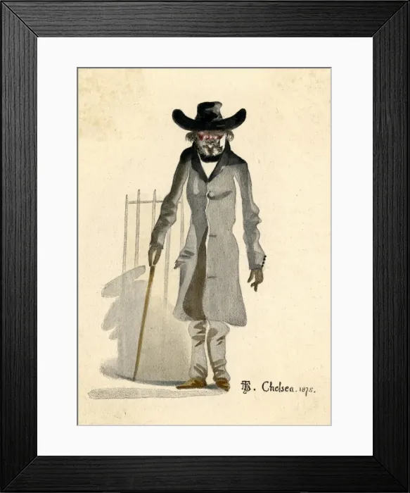 Framed Print : Carlyle (Cartoon) Framed Print : Carlyle (Cartoon)