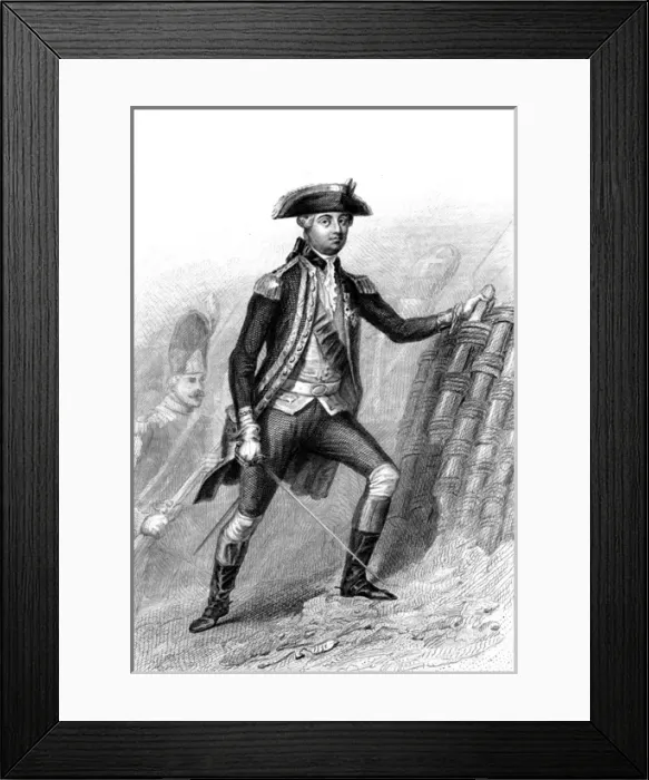 Framed Print : C H T Comte D estaing Framed Print : C H T Comte D estaing