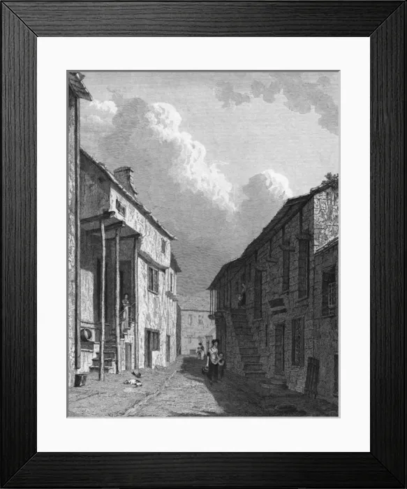 Framed Print : Social / Slums / Britain / C19 Framed Print : Social / Slums / Britain / C19