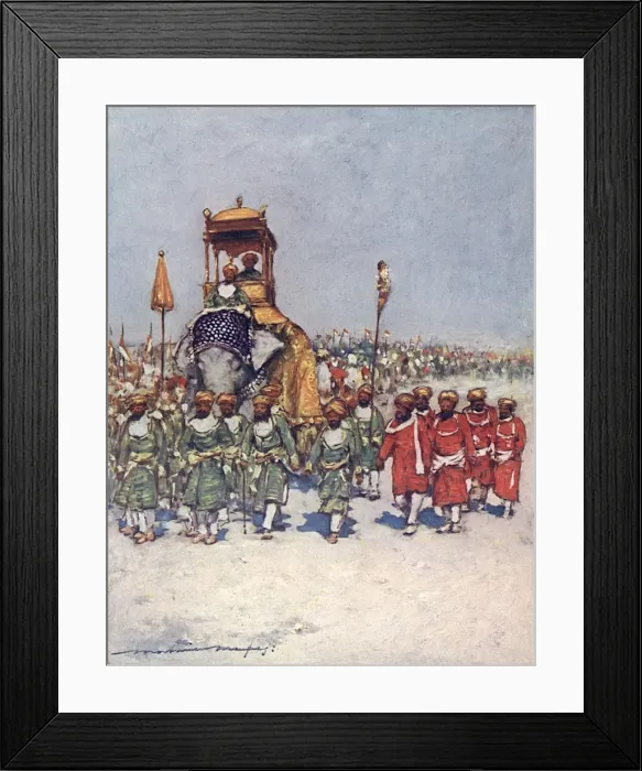 Framed Print : Delhi Durbar / 1902 Framed Print : Delhi Durbar / 1902