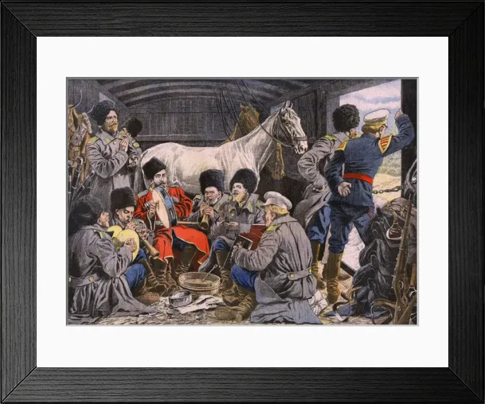 Framed Print : Rus / Jap War : Reinforce Framed Print : Rus / Jap War : Reinforce