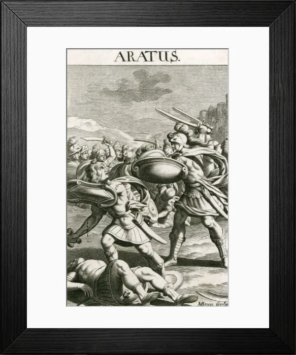 Framed Print : Aratus of Sicyon (Burg) Framed Print : Aratus of Sicyon (Burg)