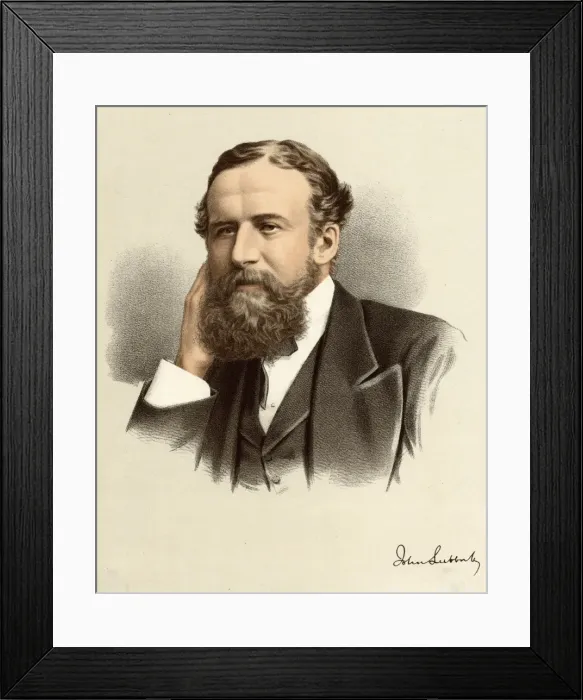 Framed Print : Sir John Lubbock Framed Print : Sir John Lubbock