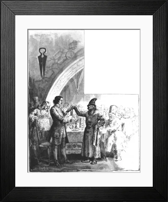 Framed Print : 1690 / Boyars Sleeves Cut Framed Print : 1690 / Boyars Sleeves Cut