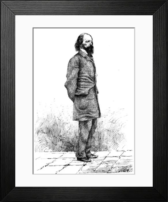 Framed Print : Tennyson (full-length) Framed Print : Tennyson (full-length)