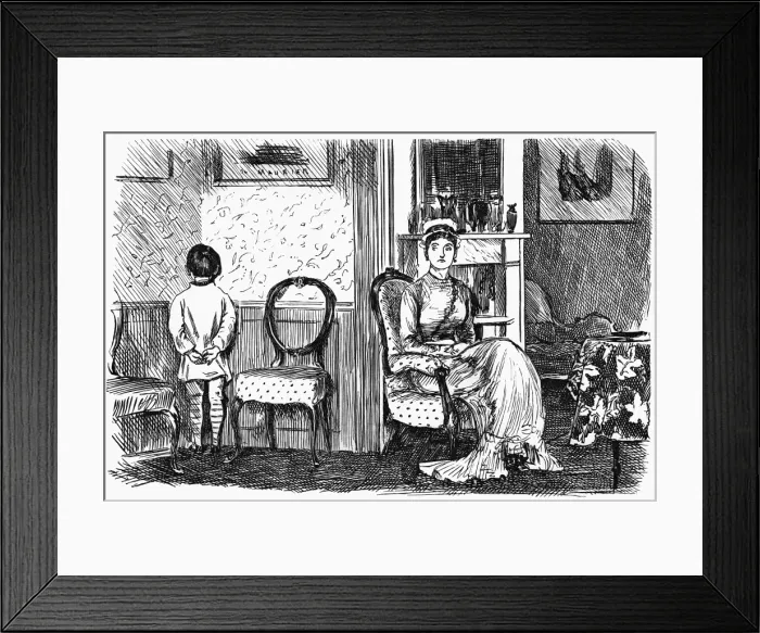 Framed Print : Standing in Corner Framed Print : Standing in Corner