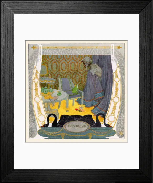 Framed Print : Frog Prince (Lefler) Framed Print : Frog Prince (Lefler)