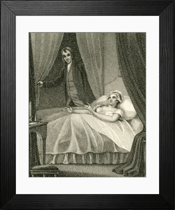 Framed Print : She Dreams of Him Framed Print : She Dreams of Him