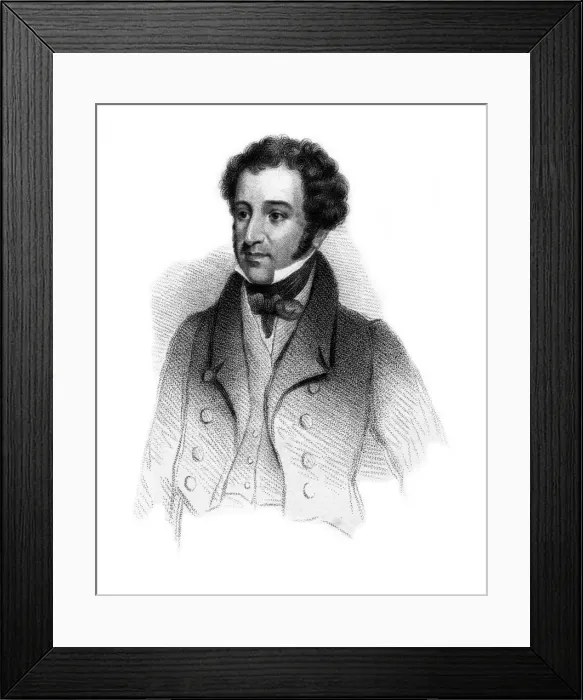Framed Print : Henry Rowley Bishop Framed Print : Henry Rowley Bishop