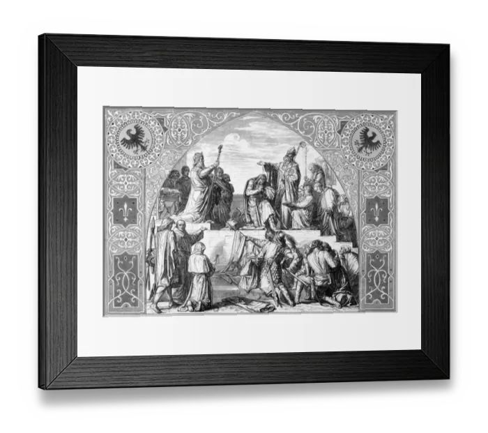 Framed Print : Wittekind Submits