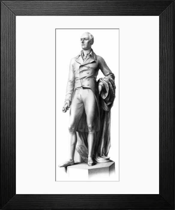 Framed Print : Pitt / Younger / Statue Framed Print : Pitt / Younger / Statue